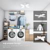 Feit Electric Smart LED Garage Light, RGBW 3 Panel, WiFi 2.4GHz, Screw-in LED Shop Light Bulb, Works with Alexa and Google Home Assistant, E26, 4000 Lumens, Garage Ceiling Light, ADJ4000/RGBW/LED/AG(White)