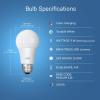 Feit Electric Smart Light Bulbs, 2.4 Ghz WiFi Light Bulbs, No Hub Needed, Works with Alexa and Google, Dimmable 60 Watt = LED 9W, OM60/927CA/AG/3, 2700K Soft White, 3 Pack(Rgbw Multicolor)