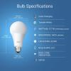 Feit Electric Smart Light Bulbs, 2.4 Ghz WiFi Light Bulbs, No Hub Needed, Works with Alexa and Google, Dimmable 60 Watt = LED 9W, OM60/927CA/AG/3, 2700K Soft White, 3 Pack(Multi-color Rgbw)