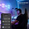 Feit Electric Smart Neon Strip Lights 10FT, Flexible RGBW Color Chasing LED Light Strip, 2.4GHz WiFi Enabled, Works with Alexa and Google Home Assistant, 22W, Music Sync, App Control NF10/CHASE/AG(Hexagon Panels)