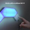 Feit Electric Smart Neon Strip Lights 10FT, Flexible RGBW Color Chasing LED Light Strip, 2.4GHz WiFi Enabled, Works with Alexa and Google Home Assistant, 22W, Music Sync, App Control NF10/CHASE/AG(Hexagon Panels)