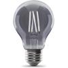 Feit Electric Vintage Exposed Filament Smoke Glass LED AT19 with a Medium E26 Base Light Bulb – 60W Equivalent – 10 Year Life – 300 Lumen – 5000K Daylight – Dimmable | Original Vintage(Smoke)