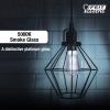 Feit Electric Vintage Exposed Filament Smoke Glass LED ST19 with a Medium E26 Base Light Bulb – 25W Equivalent – 10 Year Life – 200 Lumen – 5000K Dayllight – Dimmable | Original Vintage(Smoke)