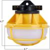 Feit Electric WORKSL50-5 5-Lamp 50 ft. 65W 8000 Lumens Total ProSeries Ultra Bright Flood Wet Location 5000K Plug-in String LED Work Light