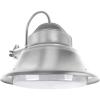 Feit Electric – 3000 Lumens, 300-watt Equivalent Dusk to Dawn Single Flood LED Security Outdoor Light, 5000K CCT Daylight, Single Head Stainless Large, 73704(Wall/Post Stainless)