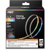 Feit Electric 10ft Color LED Tape Light, Dimmable, RGB Color with Remote Control, Cut-to-Fit Design, 5V USB-Powered Display Lighting, Indoor Use Only, 25,000-Hour Lifetime, TAPE120/RGB/USB(RGB + Tunable White)