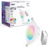 Feit Electric 4 Inch Smart Recessed Light, Color Changing and Tunable White, 2.4GHz WiFi Retrofit LED Downlight E26 Base, No Hub, Works with Alexa and Google, Dimmable 50W Equi, CRI90, LEDR4/RGBW/AG(Integrated Jbox)