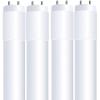 Feit Electric 4ft T8 LED Bulbs, 32/40 Watt Replacement, Type A Tube Light, Plug & Play, T8/T12 LED Fluorescent Light, 3000K Warm White, 50,000-Hr Lifetime, Ballast Compatible, T48/830/LEDG2/4, 4 Pack(4100k (Cool White))