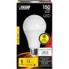 Feit Electric A23 LED Light Bulb, 300W Equivalent, Non-Dimmable, 4060 Lumens, E26 Standard Base, 5000k Daylight, 80 CRI, High Output LED Bulb, Damp Rated, 22 Year Lifetime, OM300/850/LED(3000k Bright White)