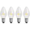 Feit Electric BP7C7/827/LED/4 0.6W 7W Equivalent 30 Lumen Candelabra Base Four LED C7 Night Light Bulb, 2.1″ H x 0.9″ D, 2700K (Soft White), 4 Piece(5000k (Daylight))