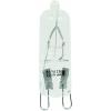 Feit Electric BPQ25/G9 25-Watt T4 JCD Halogen Bulb with Bi-Pin Base, Clear, 3000K Warm White, 1.75″ H x 0.5″ D (BPQ25/G9/RP)
