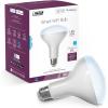 Feit Electric BR30 Smart Flood Light Bulb,2.4GHz WiFi Color Changing and Dimmable, No Hub, Works with Alexa or Google Assistant, BR30/RGBW/CA/AG, 65W, Multi-Color (RGBW), 1 Count (Pack of 1)(5000k Daylight)