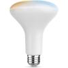 Feit Electric BR30 Smart Flood Light Bulb,2.4GHz WiFi Color Changing and Dimmable, No Hub, Works with Alexa or Google Assistant, BR30/RGBW/CA/AG, 65W, Multi-Color (RGBW), 1 Count (Pack of 1)(Tunable White)