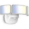 Feit Electric Dusk to Dawn Hardwired LED White Security Floodlight, 5000 Lumens, 3CCT Adjustable Color Temperature Flood Light, 3 Head, 3000K, 4000K, 5000K, LED Outdoor Lights, S10.5TFL/3CCT/DD/WH(No Size)