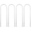 Feit Electric LED 15W T8/T12 U-Bend Direct Replacement or Ballast Bypass Linear LED Light Bulb, 4000K Cool White, 4-Pack