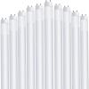 Feit Electric LED 4ft Bulbs T8, 32 Watt Equivalent, Type A Tube Light, Plug & Play, T8 LED Tubes, LED Fluorescent Replacement, Frosted, T848/850/LEDG2/2/5, Daylight, 10 Pack(4100k Daylight)