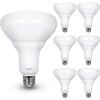 Feit Electric LED BR40 Bulbs, Dimmable, 65W Equivalent, 10 Year Life, 850 Lumens, E26 Base, 2700k Soft White, Flood Lights, Recessed Can Light Bulbs, Damp Rated, UL Listed, 6 Pack, BR40DM/10KLED/2/3(2700k Soft White)