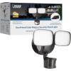 Feit Electric LED Outdoor Security Floodlight, Dual Head, Motion Sensor up to 50 ft, Dusk-to-Dawn, Solar Panel Included, 1200 Lumens, 5000K Daylight, 50,000-Hour Lifetime, S9.5/1200/850/SOL/BZ