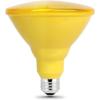 Feit Electric LED PAR38 Medium E26 Base Party and Holiday Light Bulb – 6.5 Watts – 10 Year Life – 400 Lumen – Green – Non-Dimmable | 1-Pack(Yellow)
