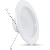 Feit Electric LED Recessed Downlight, fit Most 5-6″ Housing Cans, Baffle Trim, Dimmable, 75W Equivalent 10.2W, 925 LM Retrofit kit, 75 Watt, 2700K Soft White, 6-Pack LEDR56B/927CA/MP/6(2700K)