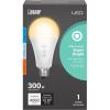 Feit Electric LED Three-Color Selectable Intellibulb – A23 with an E26 Medium Base Light Bulb – 300W Equivalent – 15 Year Life – 4060 Lumen – 2700K Soft White, 4000K Cool White and 5000K Daylight