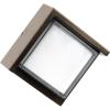 Feit Electric S5sqwm/830/Ddbz 7.5 Watt 500 Lumen 3000 Kelvin Bronze Dusk to Dawn Square Led Wall Light(Square)