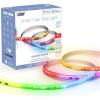 Feit Electric Smart Neon Strip Lights 10FT, Flexible RGBW Color Chasing LED Light Strip, 2.4GHz WiFi Enabled, Works with Alexa and Google Home Assistant, 22W, Music Sync, App Control NF10/CHASE/AG(Chasing Strip Light)