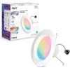 Feit Electric Smart Recessed Downlights, 5/6-Inch, 75W Equivalent, Color-Changing & Tunable White, 1000 Lumens, Dimmable, Compatible with Alexa/Google Assistant, LEDR6/RGBW/AG/3, 3 Pack(COLOR CHANGING)