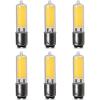 Feit Electric T4 LED Bulb, BA15D Base, 35W Equivalent, Non Dimmable, 3000K Warm White, 350 Lumens, 120V, 10,000 Hour Lifetime, Bayonet Base, BP35DC/830/LED/6, 6 Pack