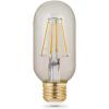 Feit Electric Vintage Exposed Filament Amber Glass LED T14 with a Medium E26 Base Light Bulb – 40W Equivalent – 10 Year Life – 300 Lumen – 2100K Soft White – Dimmable | Original Vintage(1 Count (Pack of 1))