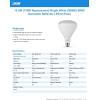 Feit Electric BR40 LED Light Bulbs, 120W Equivalent, Dimmable, E26 Medium Base, 1400 Lumens, 3000K Bright White, 120V, 90 CRI, 22.8 Years Lifetime, Frosted Bulbs, Damp Rated, 2 Pack, BR40DMHO/930CA/2(Bright White)