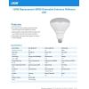 Feit Electric BR40 LED Light Bulbs, 120W Equivalent, Dimmable, E26 Medium Base, 1400 Lumens, 3000K Bright White, 120V, 90 CRI, 22.8 Years Lifetime, Frosted Bulbs, Damp Rated, 2 Pack, BR40DMHO/930CA/2(2700k Soft White)