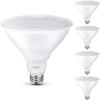 Feit Electric LED PAR38 Bulbs, 75W Equivalent, Non Dimmable, 3000k Bright White, 750 Lumens, 10 Year Lifetime, E26 Base, PAR38 Flood Lights, CRI 90, Damp Rated, 4 Pack, PAR38/930CA10K/MP/4(5000k Daylight)