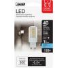 Feit Electric G9 LED Bulb Dimmable 40W Equivalent, 500 Lumens, Daylight T4 Halogen Replacement for Chandeliers, Vanitiy Lights or Desk Lamps, BPG940/850/LED(1 Count (Pack of 1))