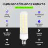 Feit Electric Specialty 6.5 Watts LED Light Bulb with 75-Watt Equivalent, Dimmable T4 Bulb, 750 Lumens, 9 Yrs. Leftime, 5000K Daylight, Pack of 1 – BP75MC/850/LED(5000k (Daylight))