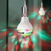 Feit Electric LED Disco Light Bulb, Rotating Multi-Color with 4 Modes (Disco, Snow, Holiday, Halloween), Easy Screw-in Base, 10,000-Hour Lifetime, Perfect for Parties & Home Ambiance, DISCO/4M/LED(Multicolor + Disco + Holiday)