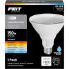Feit Electric PAR38 LED Flood Light Bulb, 150W Equivalent, 1600 Lumens, 5CCT Adjustable White (2700K–5000K), Dimmable, 90+ CRI, Indoor/Outdoor Security Lighting, PAR38150DM5CCTCA