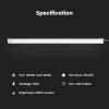 Feit Electric 3-Foot LED Utility Shop Light, 3000 Lumens, 4000K Cool White, Plug-in Fixture with 5ft Cord, Hanging or Flush Mount, 50,000-Hour Lifetime, SHOP/3/840