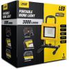 Feit Electric 60W LED Work Light, Plug-in Worklight, 6000 Lumens, IP65 Waterproof, Portable LED Flood Light, for Jobsite, Garages, Workshops, Construction Sites, 5000k, WORK6000XLPLUG(3000 Lumens)