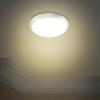 Feit Electric 9″ Adjustable White LED Ceiling Light, Dimmable Flush Mount Fixture, Brushed Nickel Finish, Selectable Color Temperature, 900 Lumens, 50,000-Hour Lifespan, FM9/5CCT/NK(Brushed Nickel)