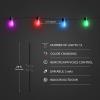 Feit Electric 24ft Smart Outdoor String Lights, 12 Socket Color Changing Works with Alexa/Google Assistant, Heavy Duty and Weather Resistant – Frosted Bulb – LVSL24-12/RGBW/AG