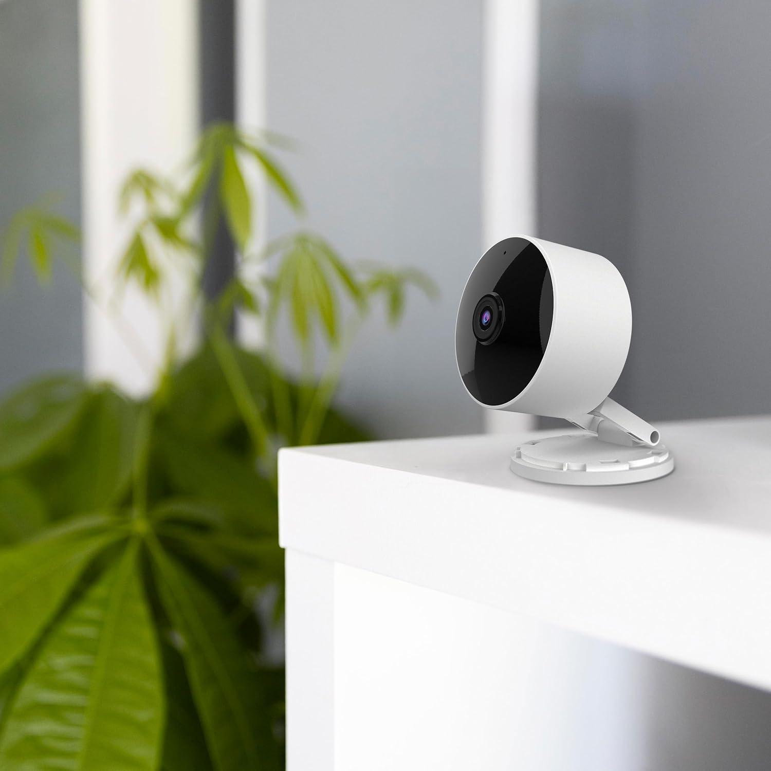 image:imageFeit Electric Smart Indoor Pan Tilt Baby Monitor Camera 2K WiFi Security Camera with AI Motion Alerts Motion Tracking Night Vision 30 ft TwoWay Audio Local Storage 24GHz WiFiMotion Sensor