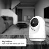 Feit Electric Smart Indoor Pan Tilt Baby Monitor Camera, 2K WiFi Security Camera with AI Motion Alerts, Motion Tracking, Night Vision (30 ft), Two-Way Audio, Local Storage, 2.4GHz WiFi(Motion Sensor + Tracking)