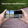 Feit Electric Smart Video Doorbell Camera, 2.4GHz Wi-Fi, No Hub, Two-Way Audio, Advance Motion Detection, 16ft. Night Vision, 2K HD Video, Micro SD Card Storage, Chime Included, Battery Powered Design